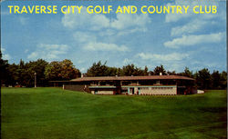 Traverse City Golf And Country Club Michigan Postcard Postcard