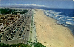 San Francisco Beach And Great Highway Postcard