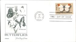 1977 13c Butterflies First Day Cover First Day Cover