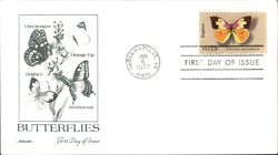 1977 13c Butterflies First Day Cover First Day Cover