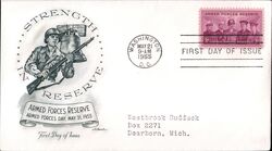 1955 3c Armed Forces Reserve First Day Cover First Day Cover