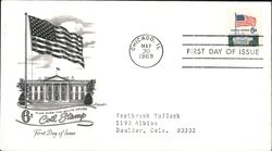 1969 6c Flag Over the White House First Day Cover First Day Cover