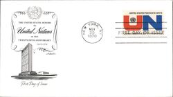 1970 6c United Nations 25th Anniversary FDC First Day Cover