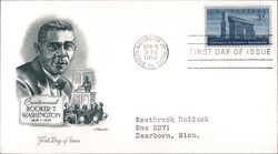 1956 3c Booker T. Washington Centennial FDC First Day Cover