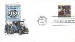 1989 25c Universal Postal Congress First Day Cover First Day Cover