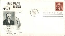 1955 40c John Marshall First Day Cover First Day Cover