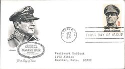 1971 6c Douglas MacArthur First Day Cover First Day Cover