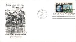 1970 6c Save Our Cities First Day Cover First Day Cover