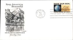 1970 6c Save Our Soil First Day Cover First Day Cover