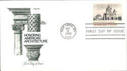 1980 15c American Architecture FDC First Day Cover