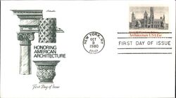 1980 15c American Architecture FDC First Day Cover