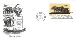 1970 6c African Elephant Herd First Day Cover First Day Cover