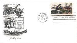 1970 6c Age of Reptiles First Day Cover First Day Cover