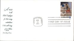 1973 8c Postal Employees First Day Cover First Day Cover