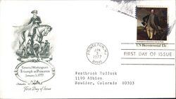 1977 13c Washington at Princeton First Day Cover First Day Cover