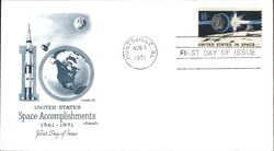 1971 8c United States in Space First Day Cover First Day Cover