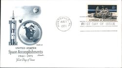 1971 8c Decade of Space Achievement FDC First Day Cover