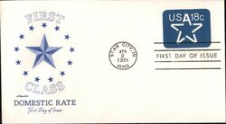 1981 18c First Class Domestic Rate First Day Cover First Day Cover