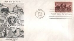 1950 3c Honoring Railroad Engineers FDC First Day Cover