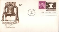 1965 1 1/4c Embossed Envelope First Day Cover First Day Cover