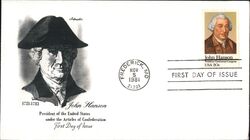 1981 20c John Hanson First Day Cover First Day Cover