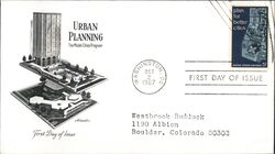 1967 5c Urban Planning First Day Cover First Day Cover