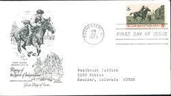 1973 8c Rise of the Spirit of Independence FDC First Day Cover