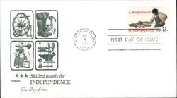 1977 13c The Wheelwright First Day Cover First Day Cover