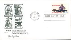 1977 13c Seamstress First Day Cover First Day Cover