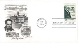 1969 6c Dartmouth College Bicentennial First Day Cover First Day Cover