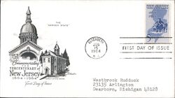 1964 5c New Jersey Tercentenary First Day Cover First Day Cover