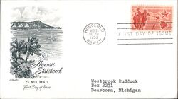 1959 7c Hawaii Statehood First Day Cover First Day Cover