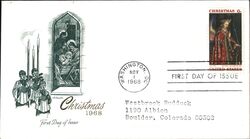 1968 6c Christmas First Day Cover First Day Cover