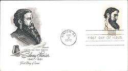 1972 8c Sidney Lanier First Day Cover First Day Cover