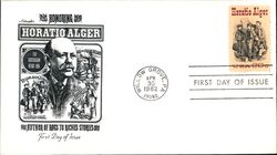 1982 20c Horatio Alger First Day Cover First Day Cover