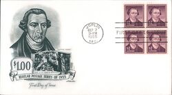 1955 $1 Patrick Henry First Day Cover First Day Cover