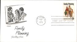 1972 8c Family Planning First Day Cover First Day Cover