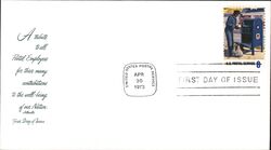 1973 8c Postal Employees FDC First Day Cover