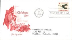 1965 5c Christmas First Day Cover First Day Cover