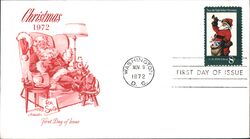 1972 8c Christmas 'Twas the Night Before Christmas FDC First Day Cover