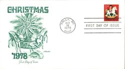 1978 15c Christmas Rocking Horse First Day Cover First Day Cover