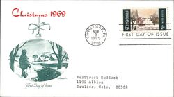 1969 6c Christmas First Day Cover First Day Cover