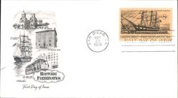 1971 8c Historic Preservation First Day Cover First Day Cover