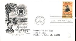 1967 5c National Grange Centennial First Day Cover First Day Cover