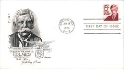 1978 15c Oliver Wendell Holmes First Day Cover First Day Cover