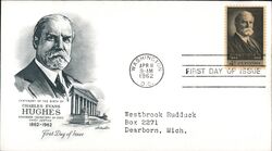 1962 4c Charles Evans Hughes First Day Cover First Day Cover