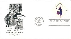 1978 13c American Dance First Day Cover First Day Cover