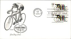 1972 6c Olympics Cycling First Day Cover First Day Cover