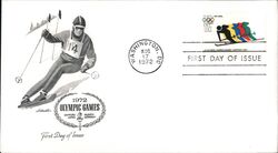 1972 11c XI Olympic Winter Games Sapporo FDC First Day Cover