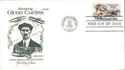 1980 35c Glenn Curtiss First Day Cover First Day Cover